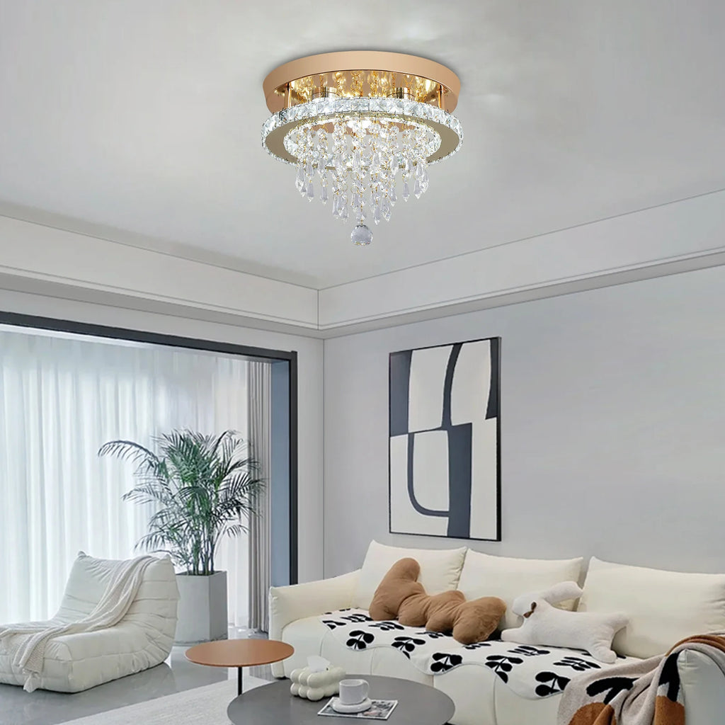 Luxury Crystal Gold Chandelier