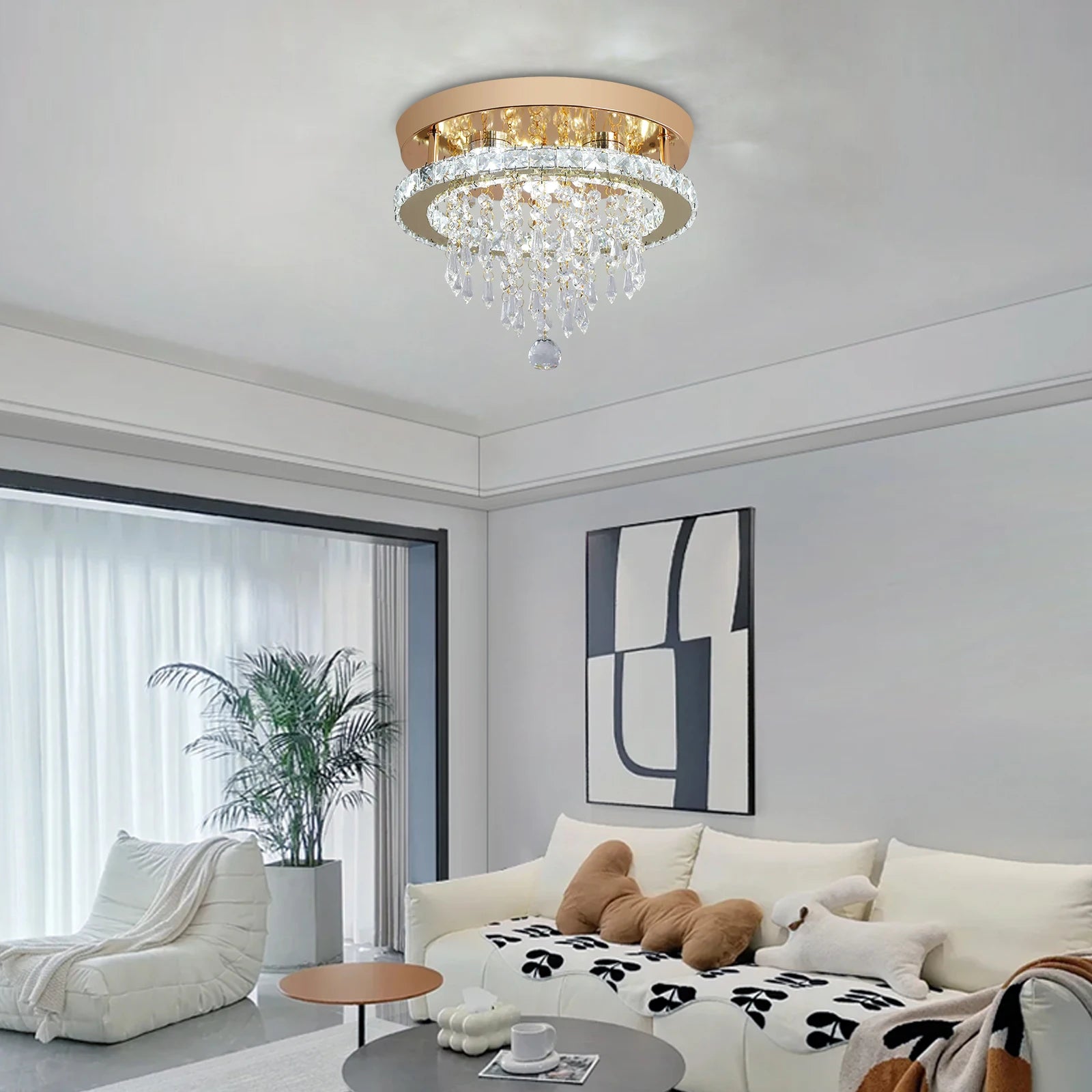 Luxury Crystal Gold Chandelier