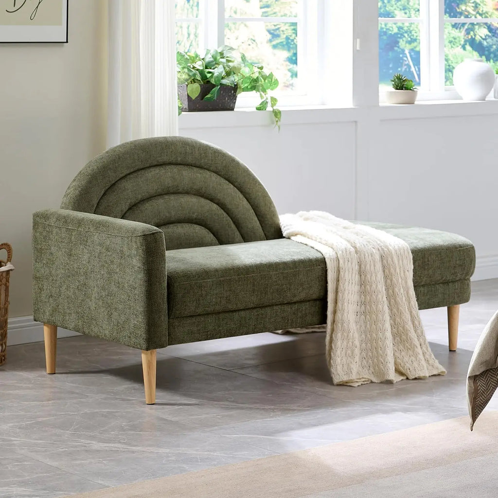 Retro Chaise Lounge Chair