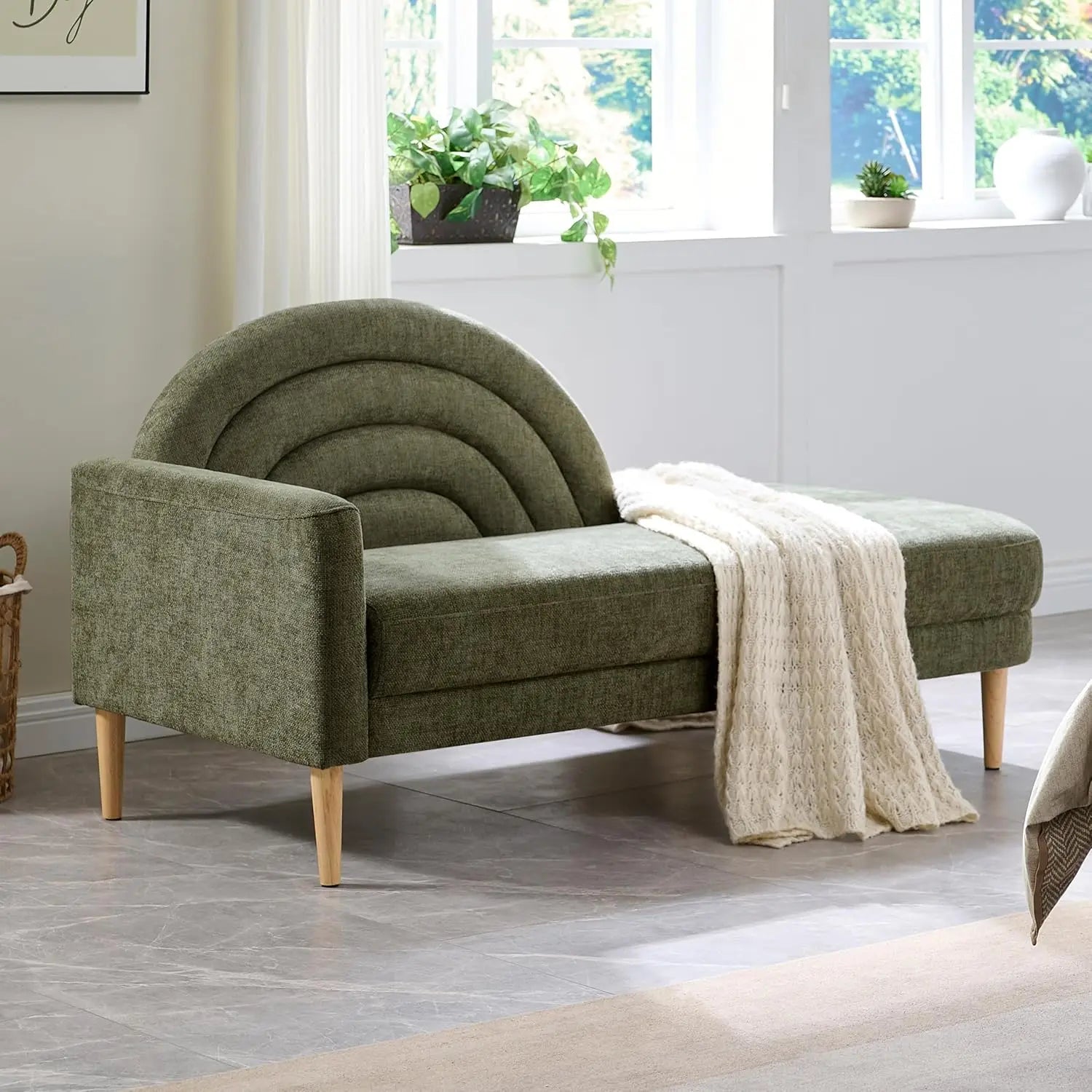 Retro Chaise Lounge Chair