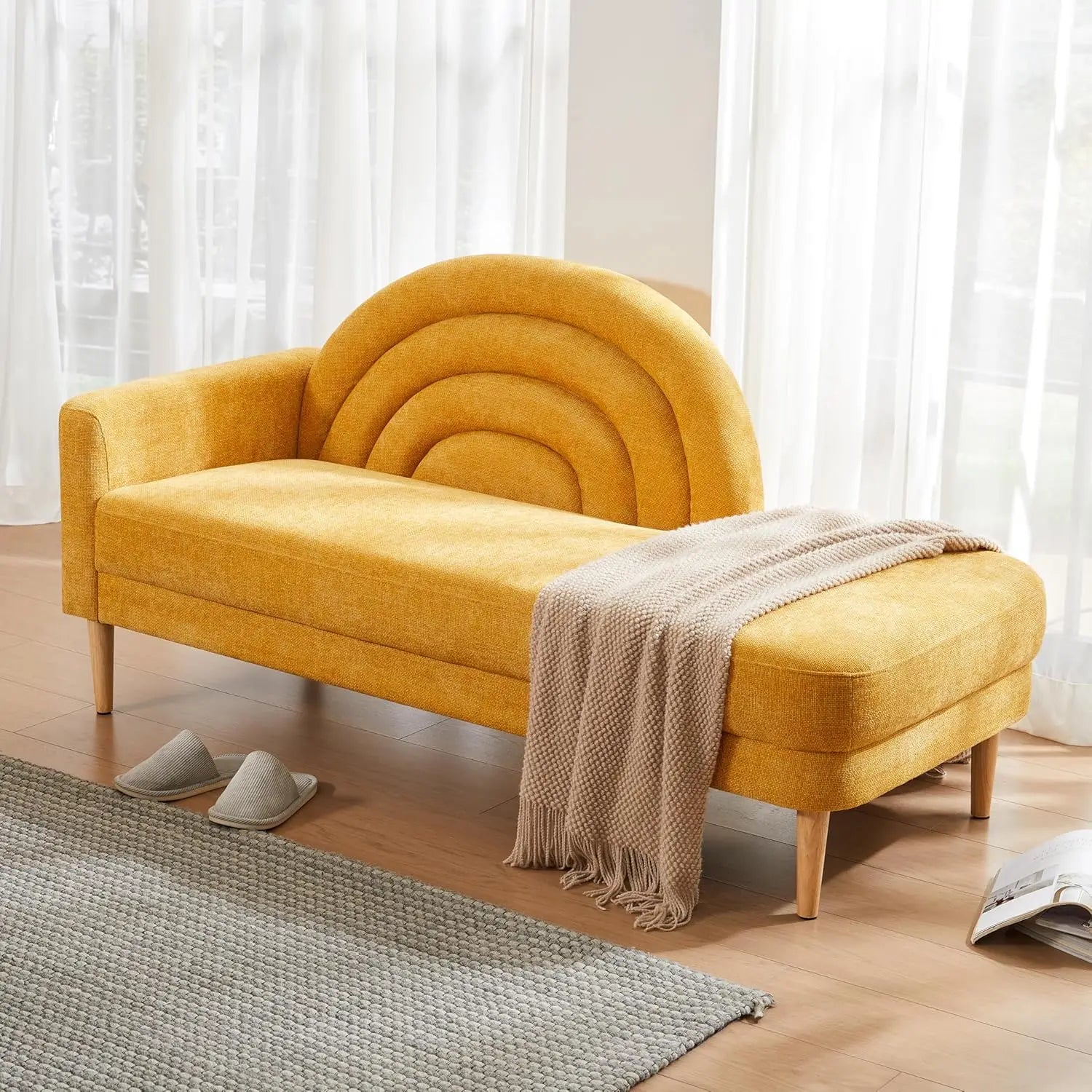 Retro Chaise Lounge Chair