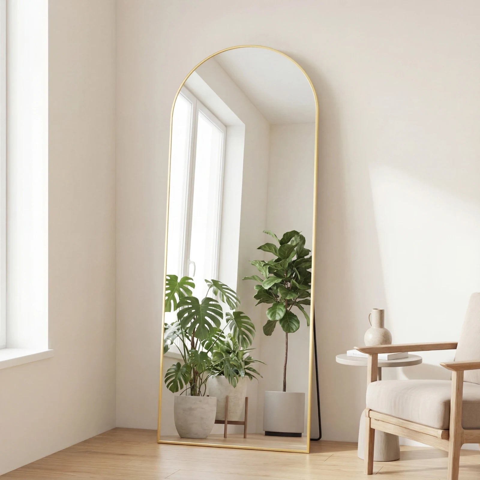 Full Length Mirror with Stand