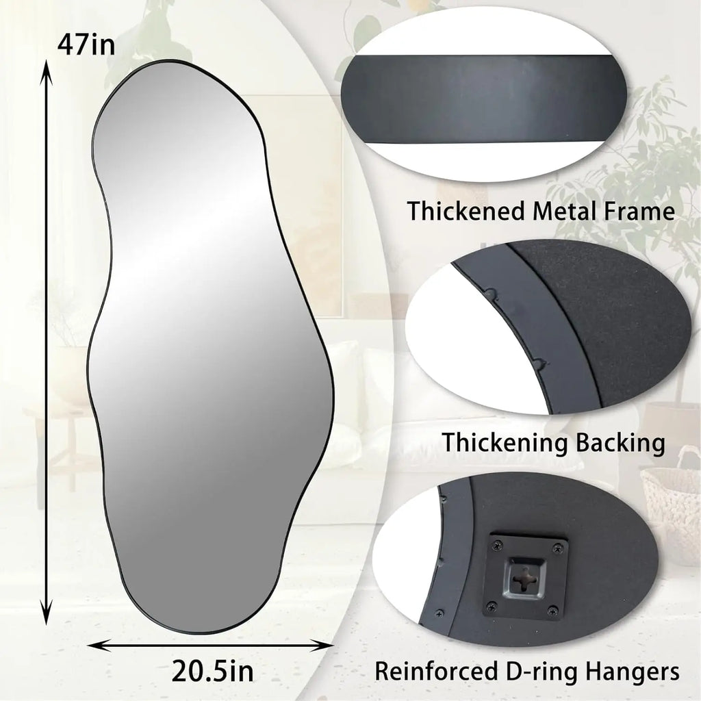 Modern Abstract Wall Mirror
