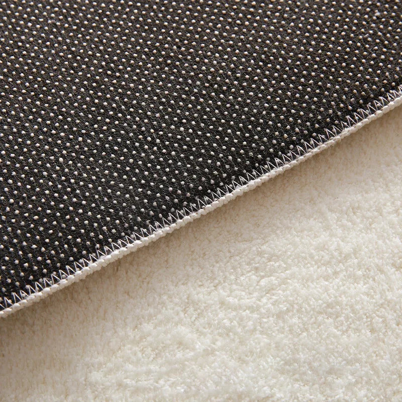 White Modern Thickened Minimalist Rug