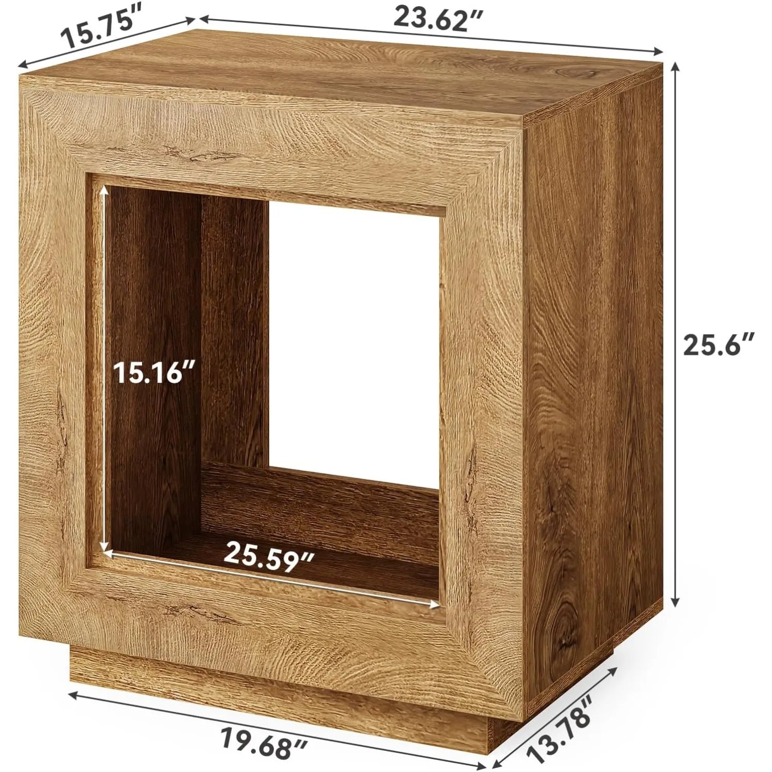 Farmhouse Sofa Side Tables for Living Room