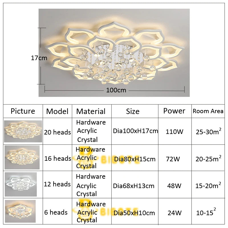 Modern Crystal Chandelier Ceiling Chandelier