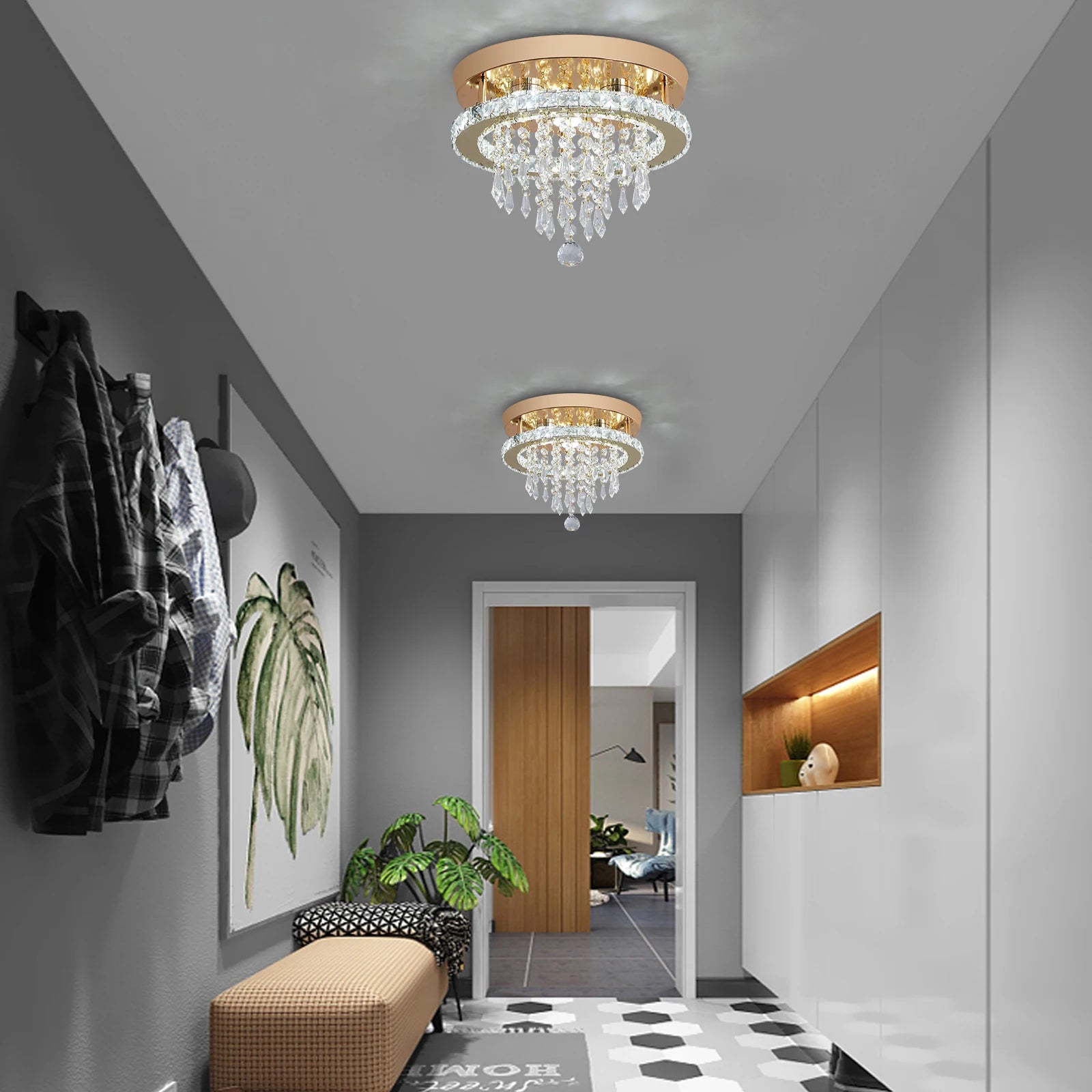 Luxury Crystal Gold Chandelier