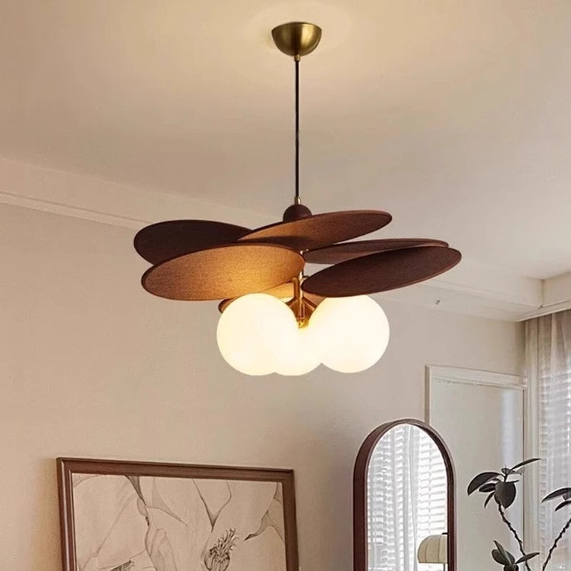 Rattan Weave Vintage Pendant Light Chandelier