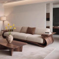 Vintage Wooden Living Room Sofa