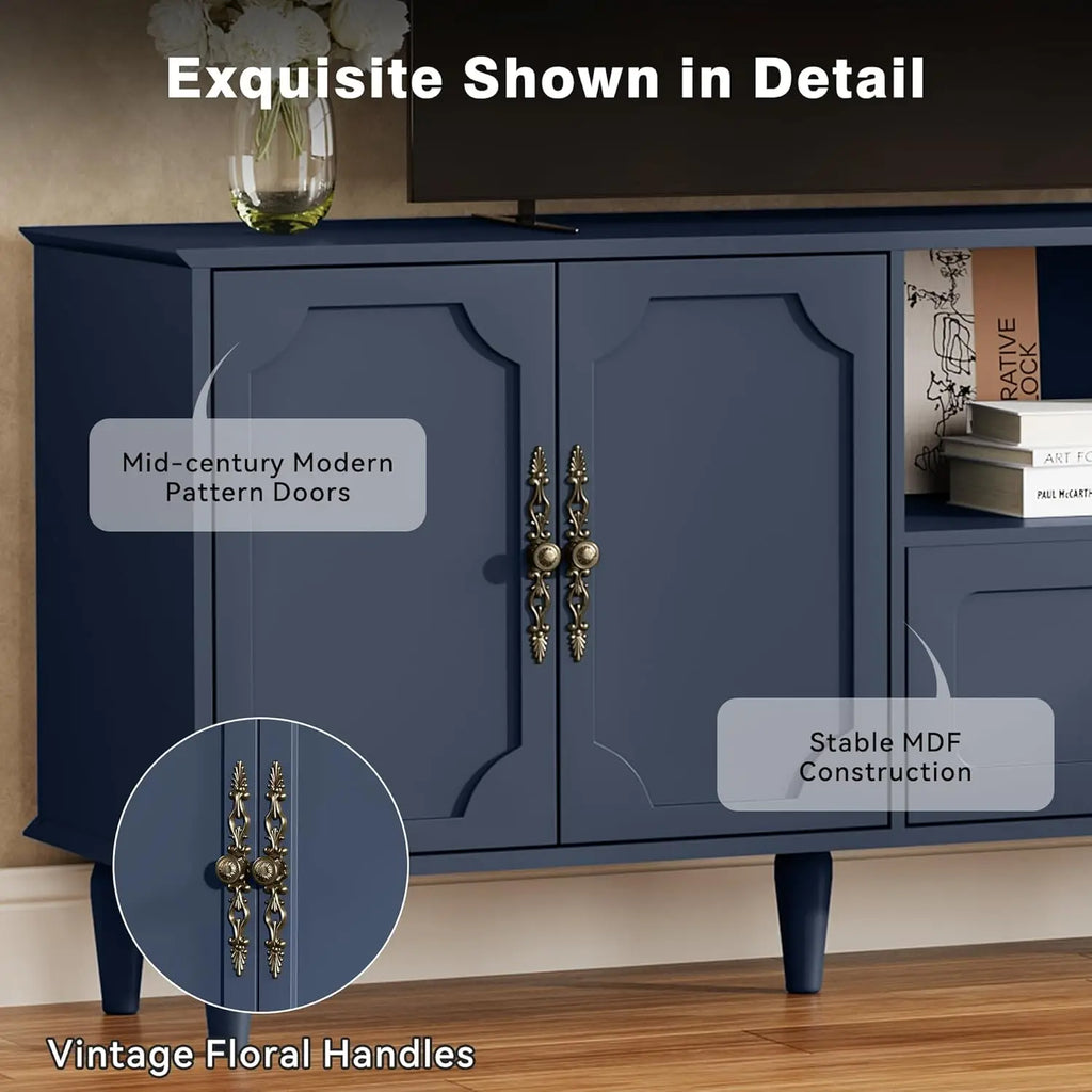Mid-Century Modern TV Stand Media Console