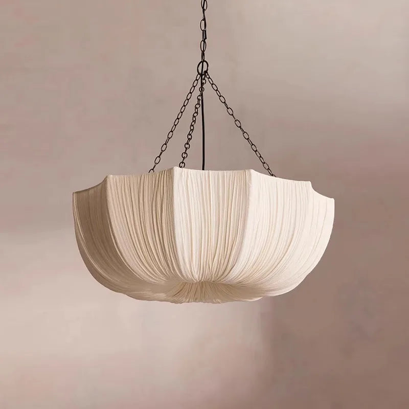 Japanese Retro Fabric Pendant Lights