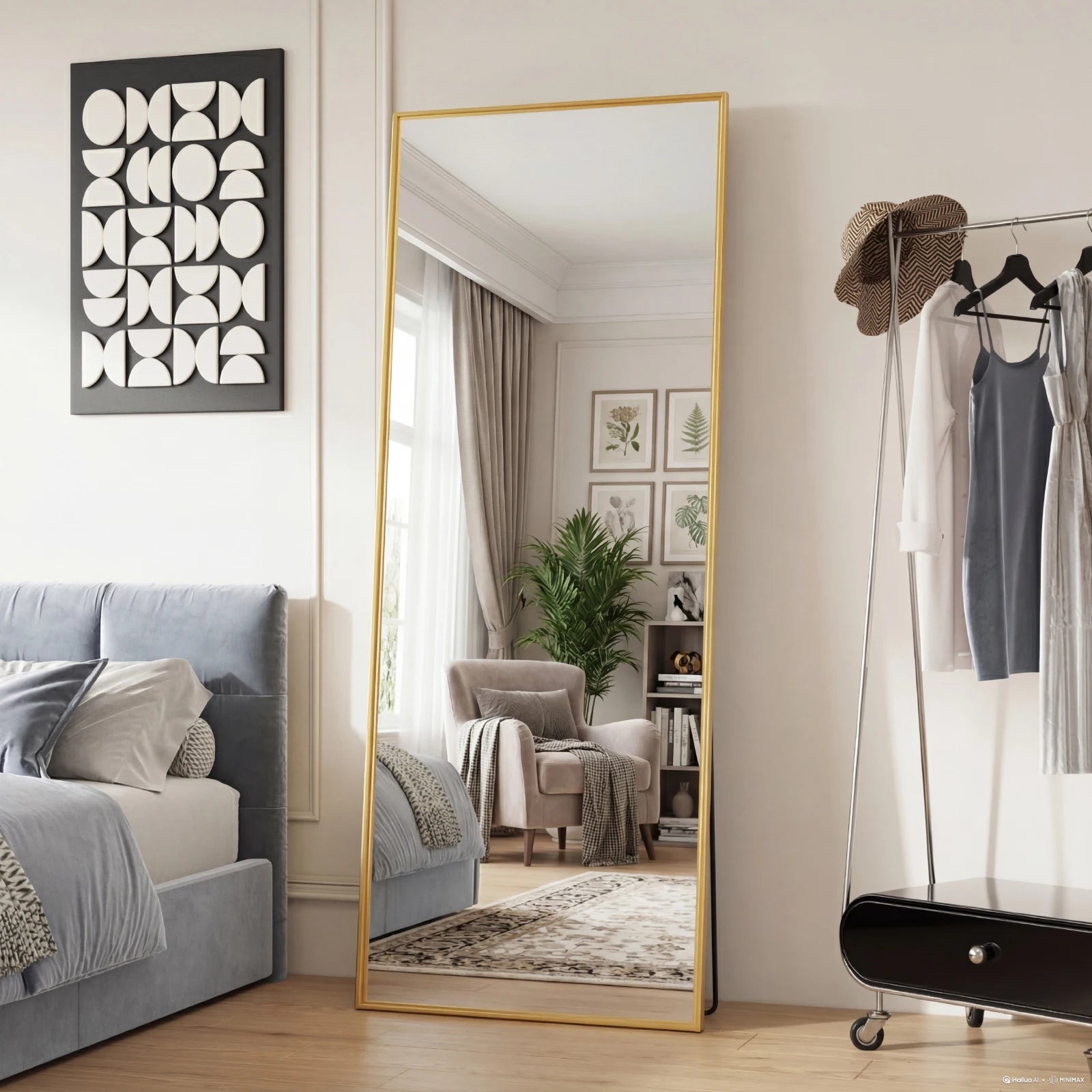 Full Length Mirror with Stand