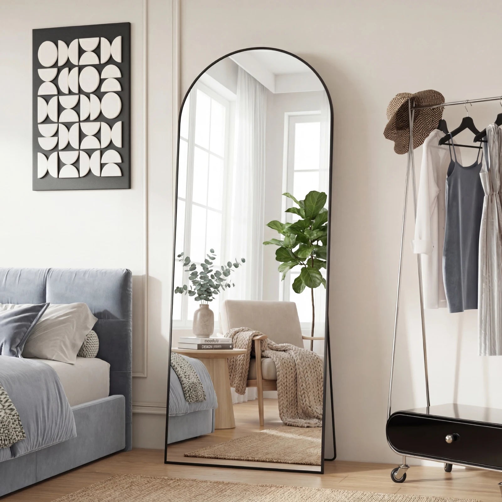 Full Length Mirror with Stand