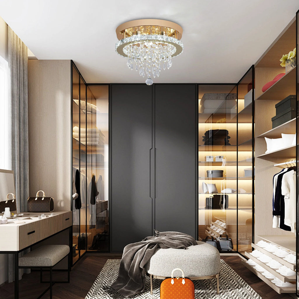 Luxury Crystal Gold Chandelier