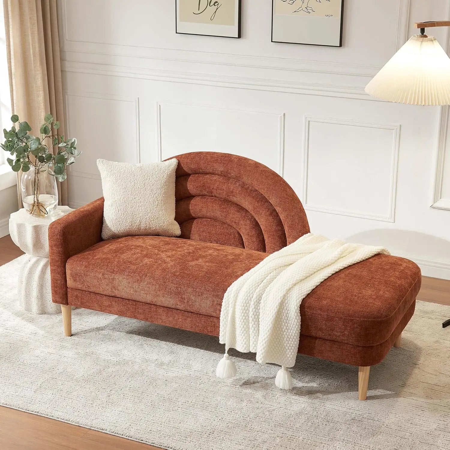 Retro Chaise Lounge Chair
