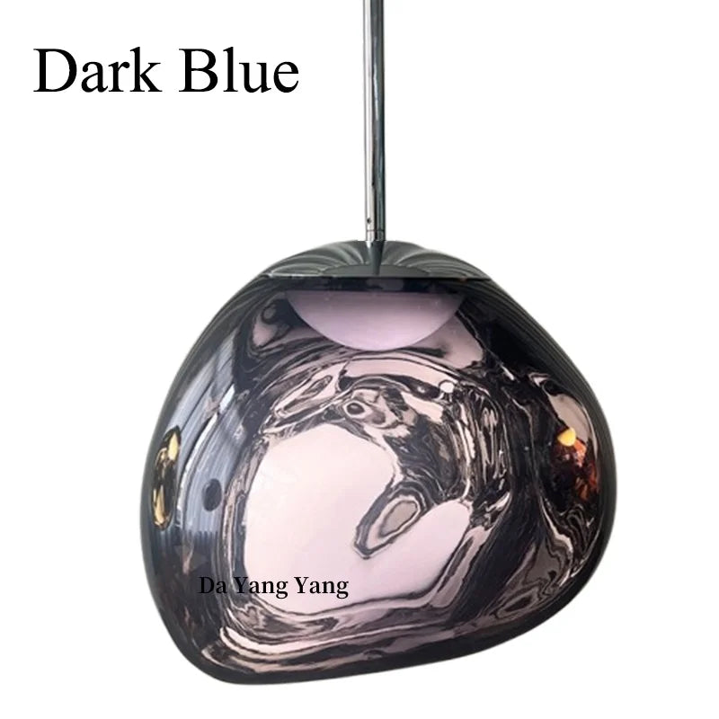 Handmade Nordic Lava Rock Pendant Light