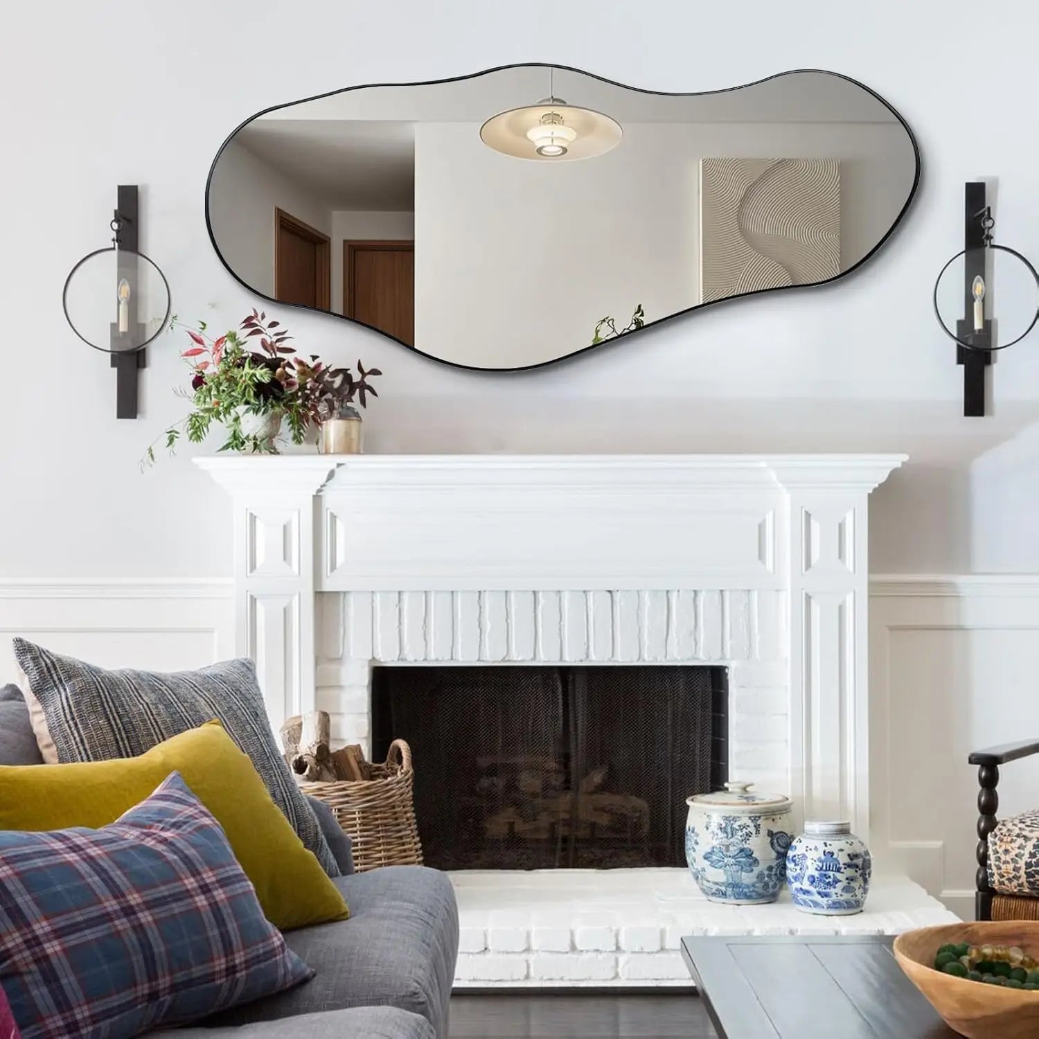 Modern Abstract Wall Mirror