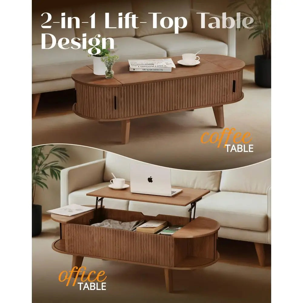 Lift Top Coffee Table with Storage