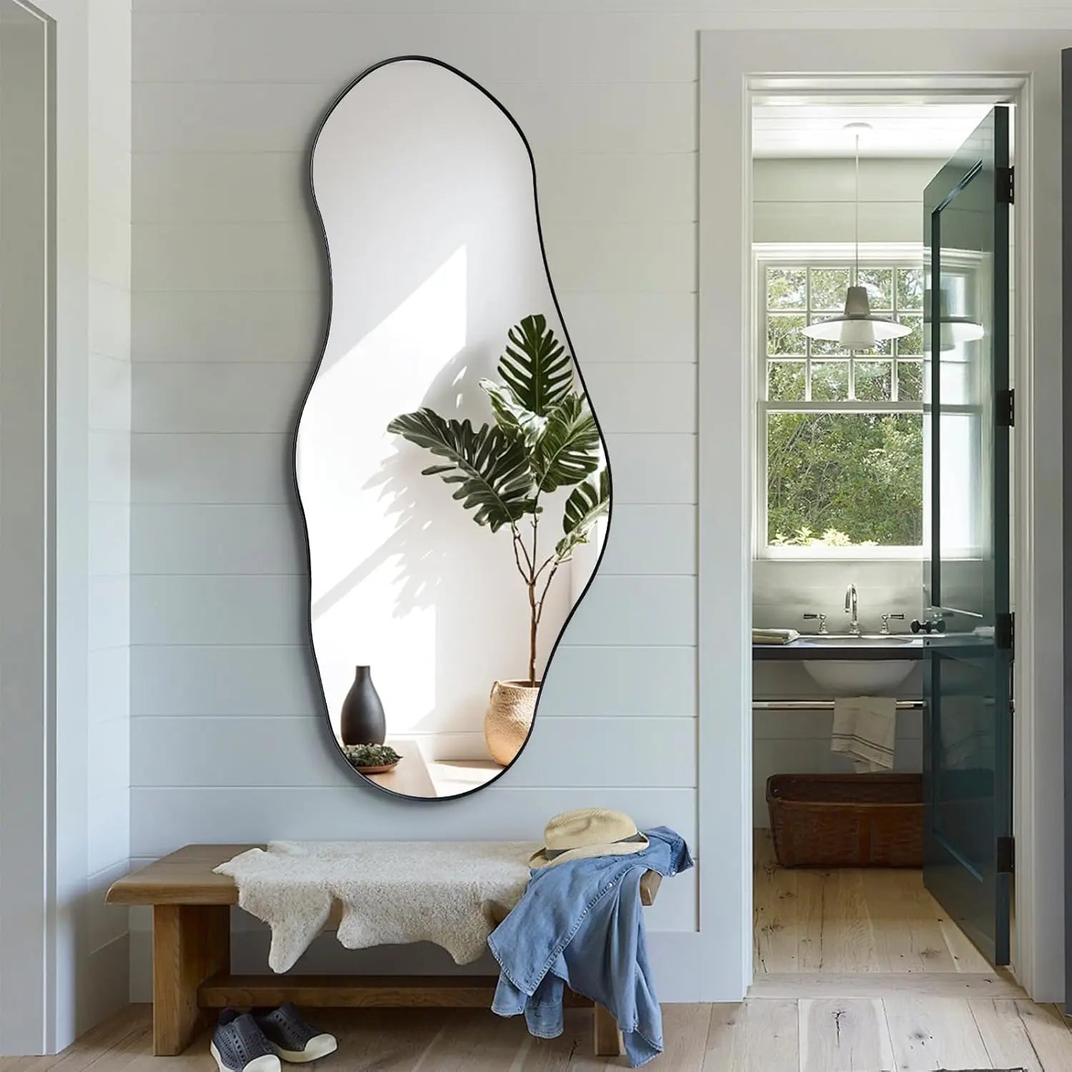 Modern Abstract Wall Mirror