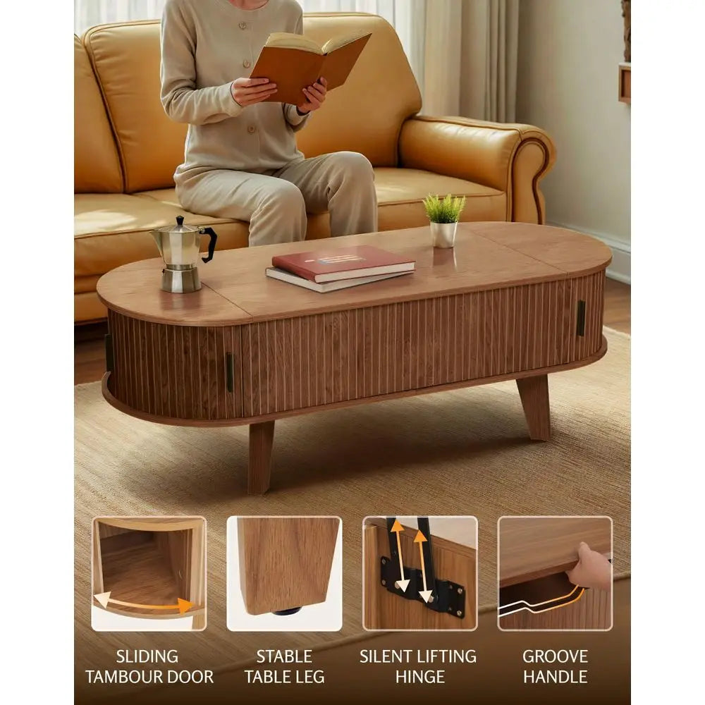 Lift Top Coffee Table with Storage