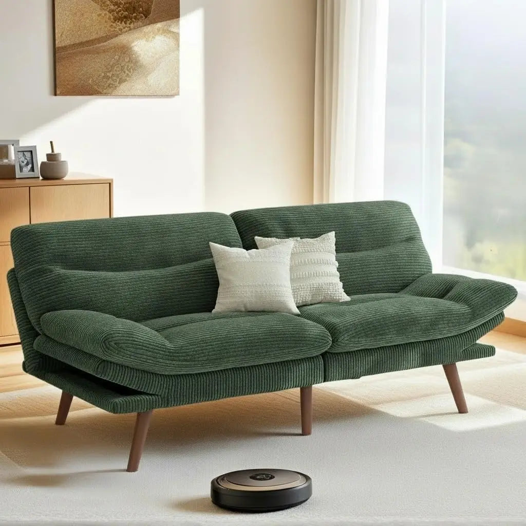Corduroy Futon Sofa Bed