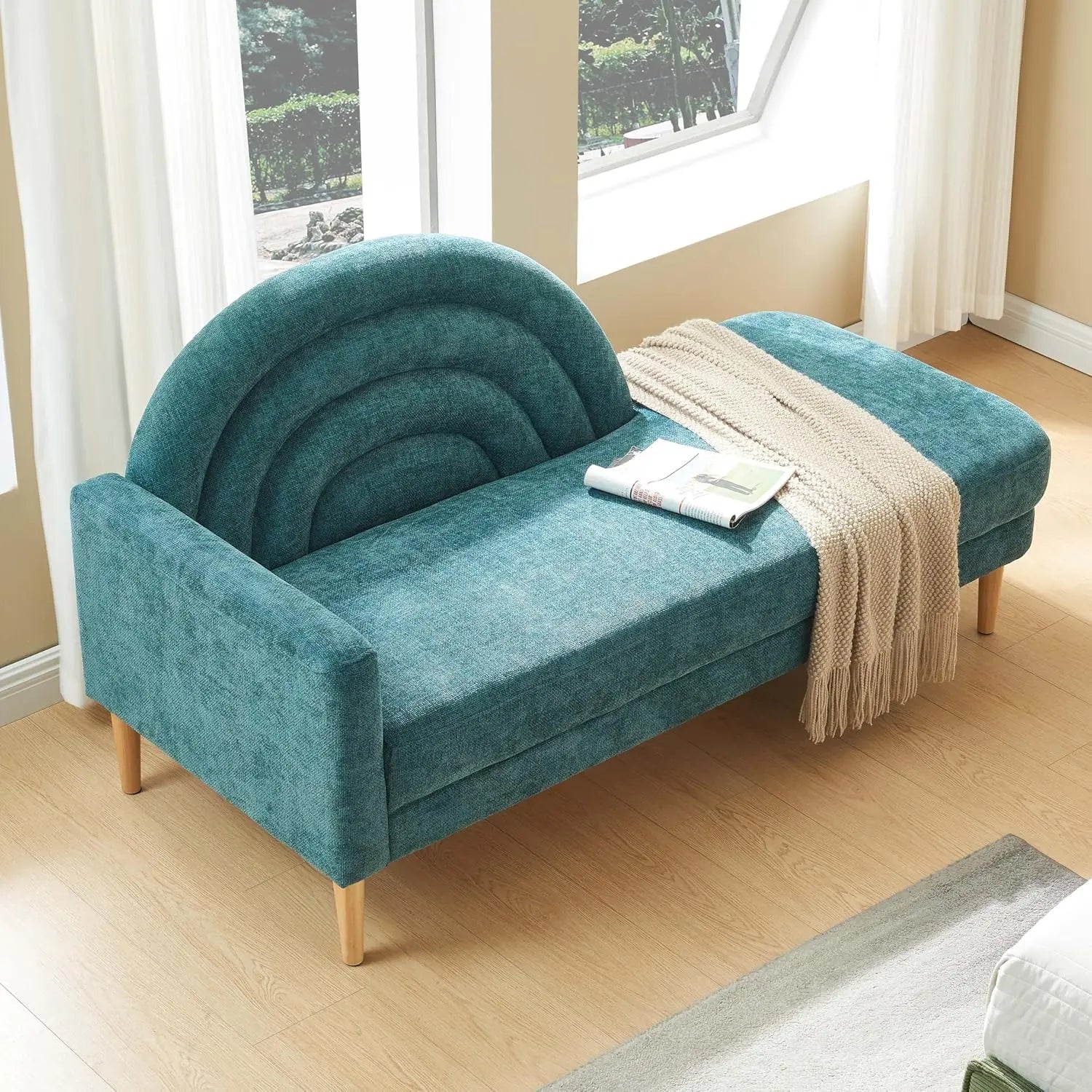Retro Chaise Lounge Chair