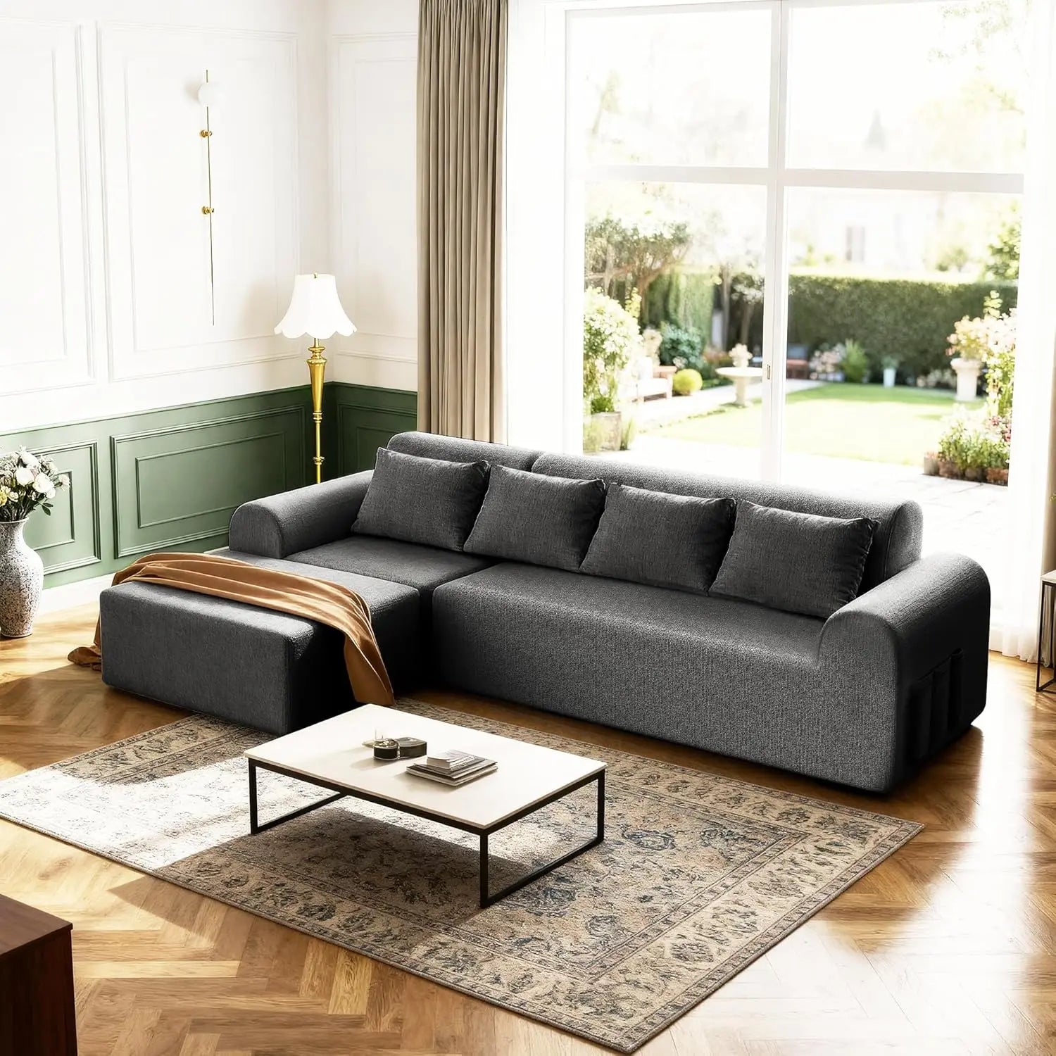 Cloud Boneless Sectional Sofa for Living Room