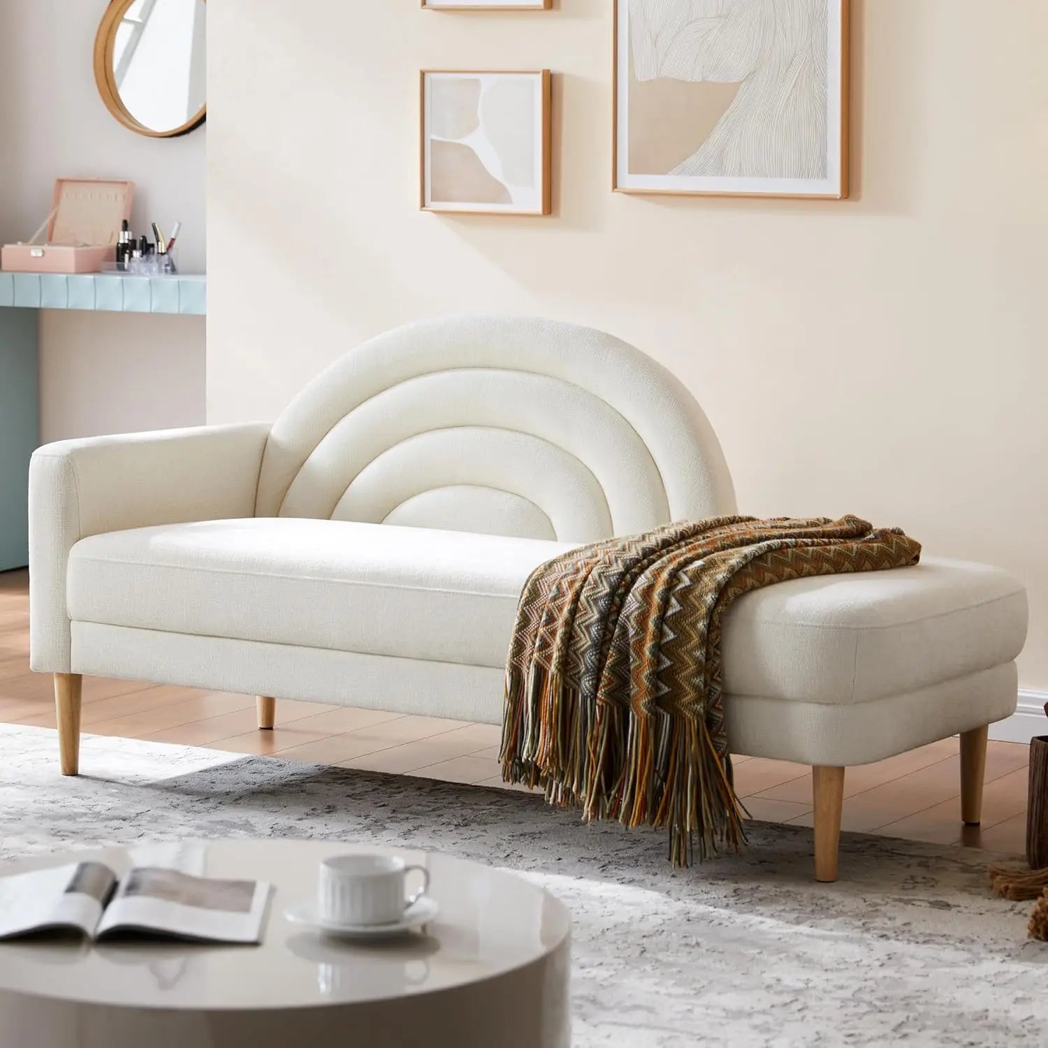 Retro Chaise Lounge Chair