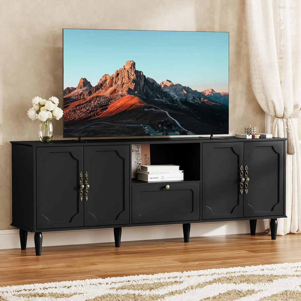 Mid-Century Modern TV Stand Media Console