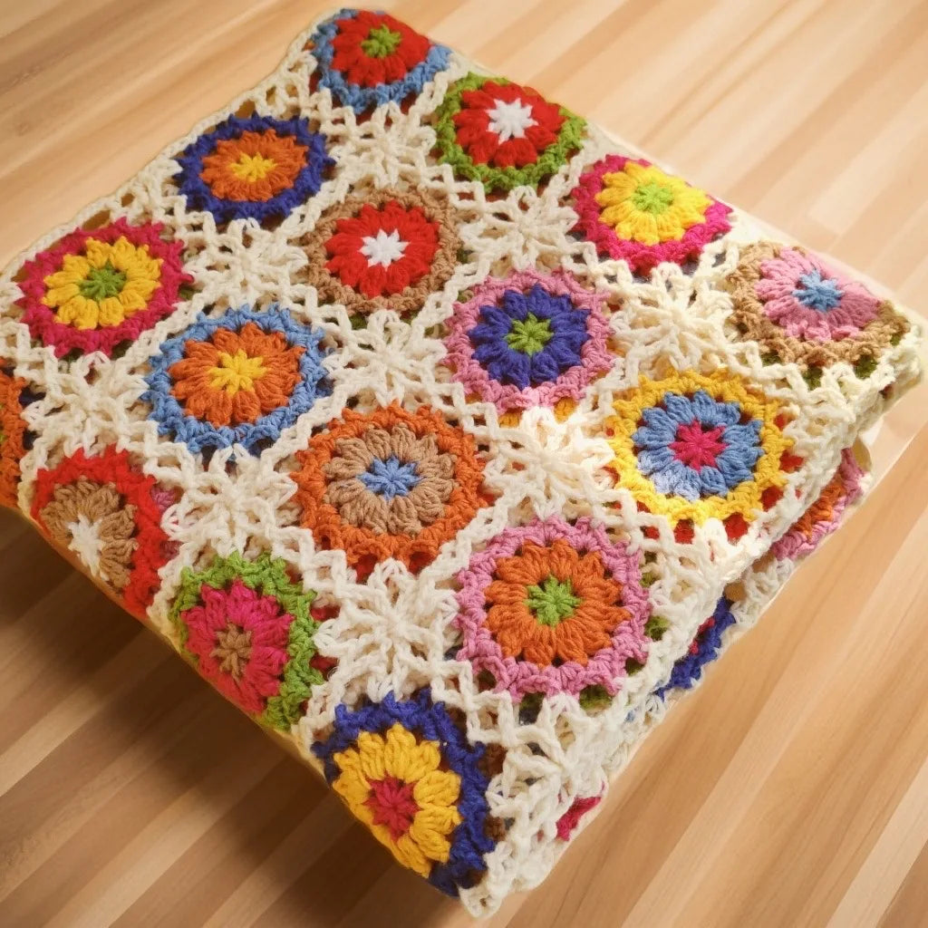 Original Handmade fashion crochet blanket