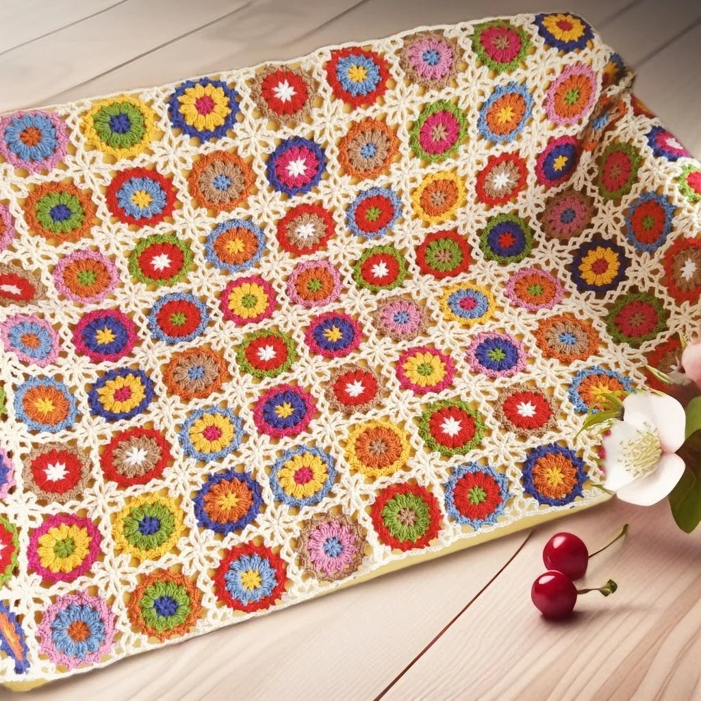 Original Handmade fashion crochet blanket