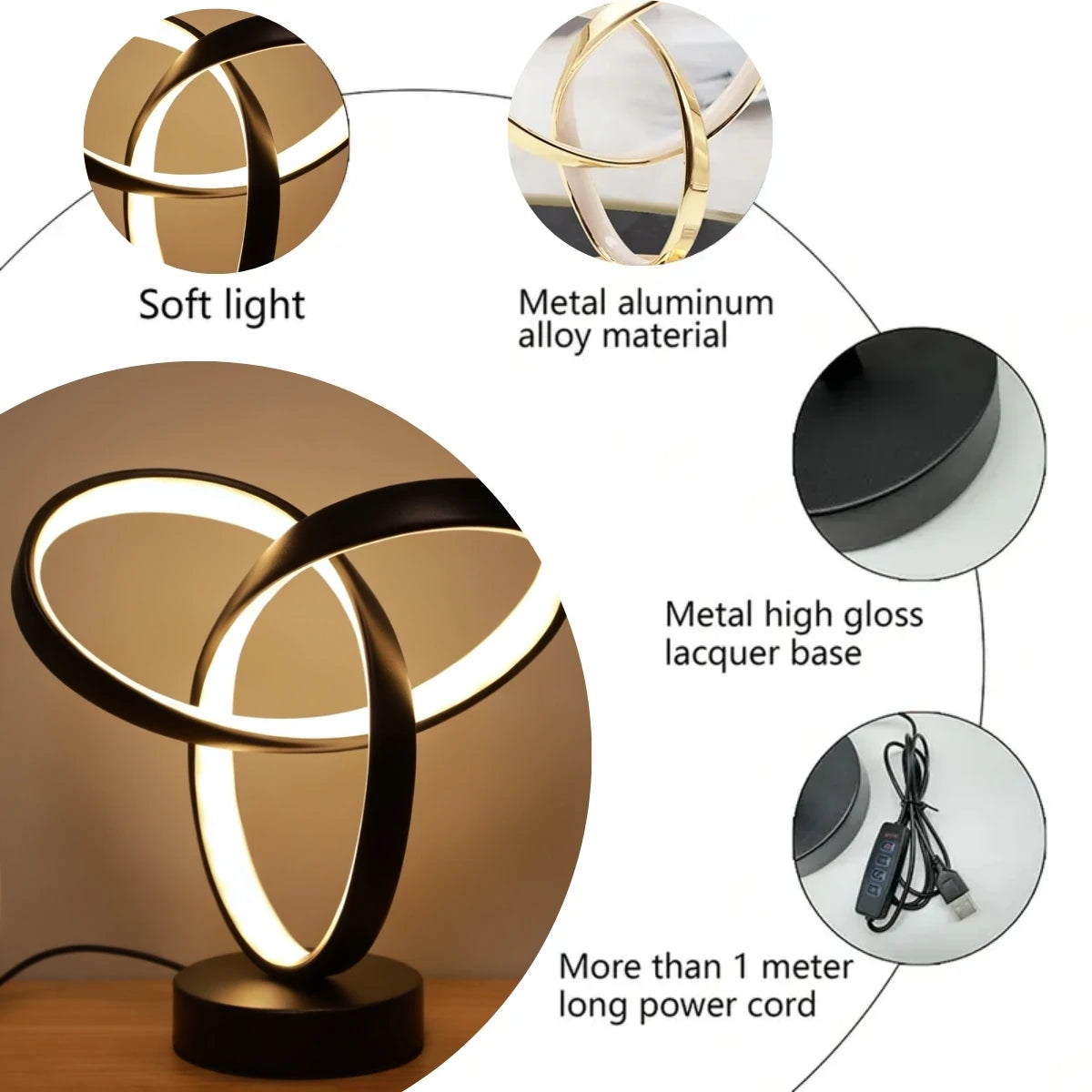 Modern Art Desk Lamp