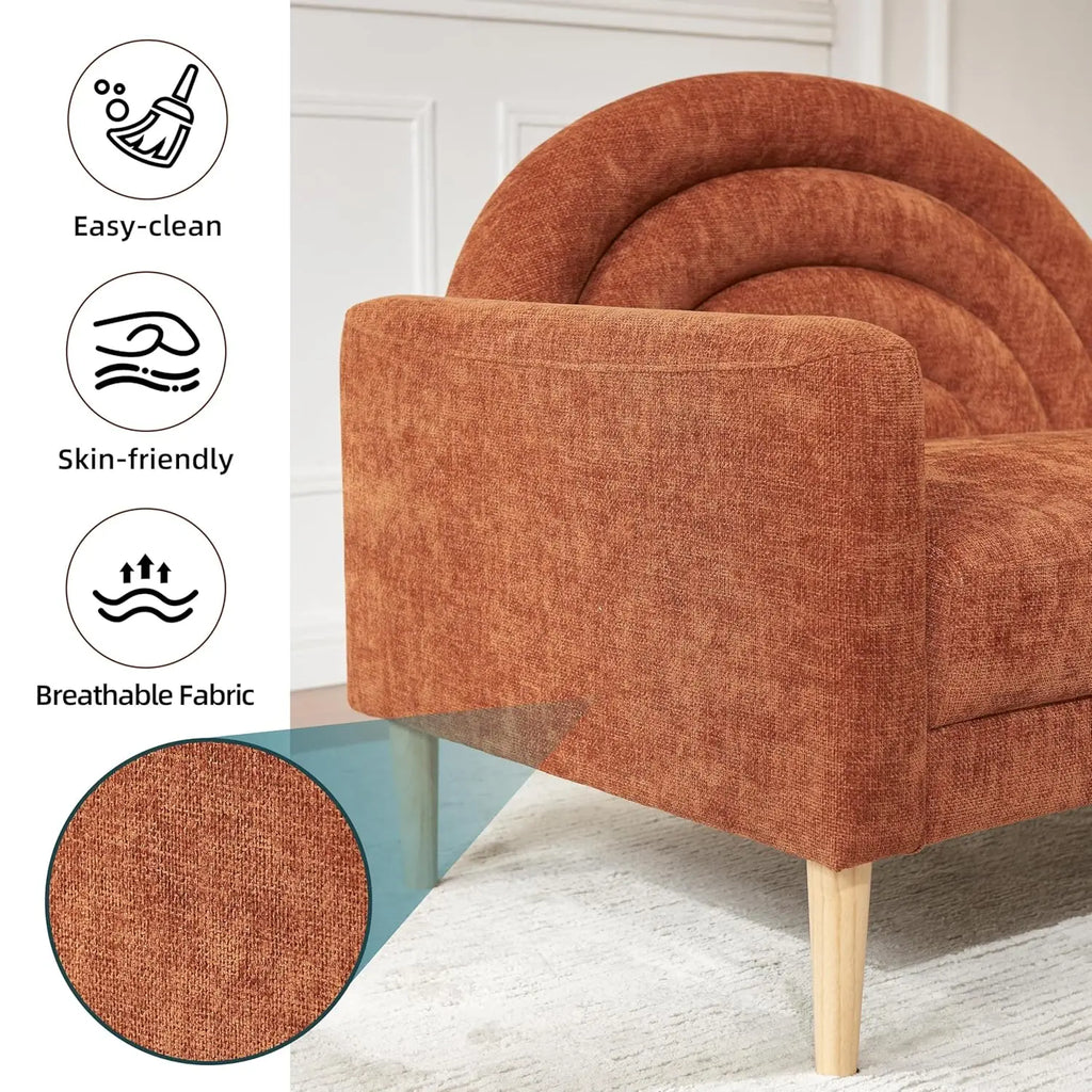 Retro Chaise Lounge Chair