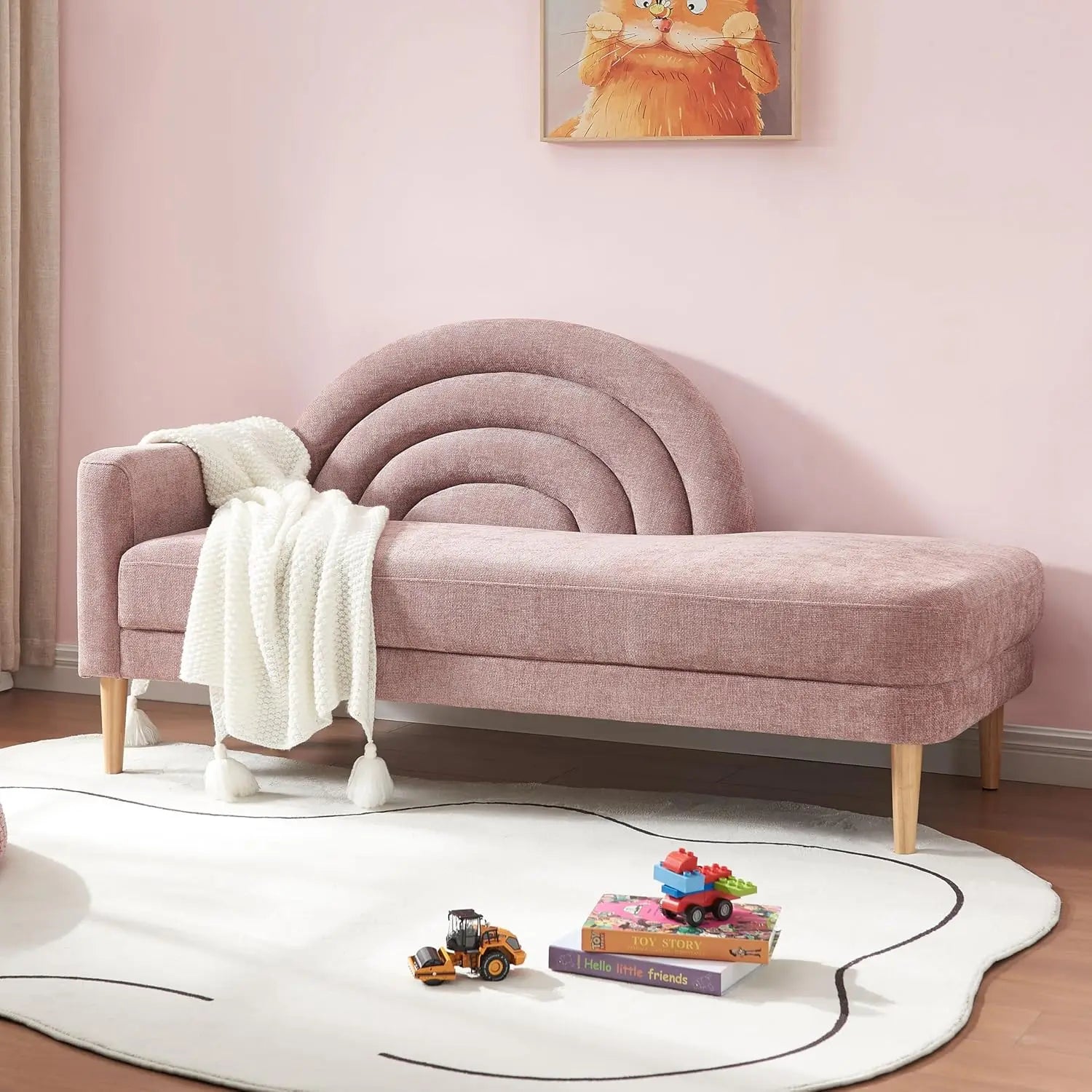 Retro Chaise Lounge Chair
